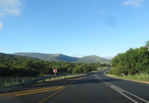 Sunny skies in South Africa