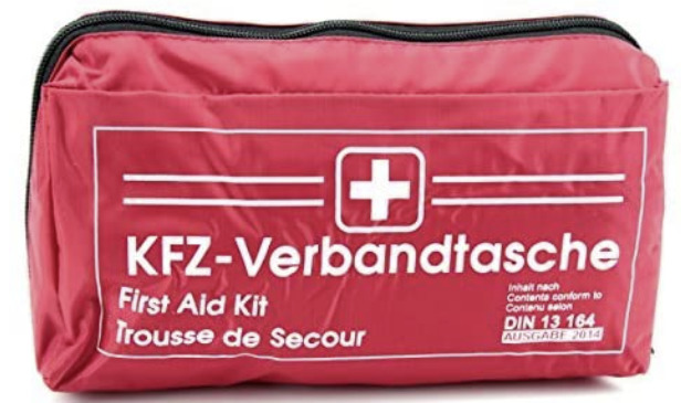 first aid kit Mini Verbandtasche für Motorrad Boot Freizeit und mehr 